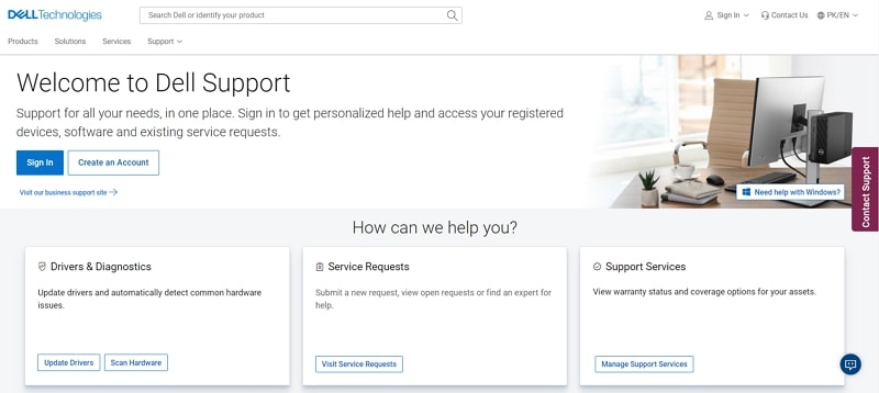 build a help center like dell