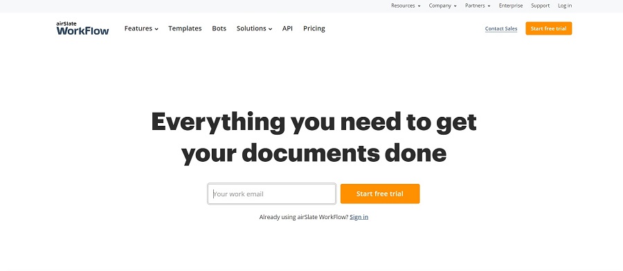 document generation tools - airslate