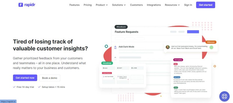 product manager tools - rapidr