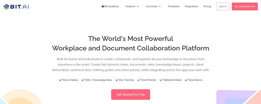 collaborative documentation tools - bit.ai