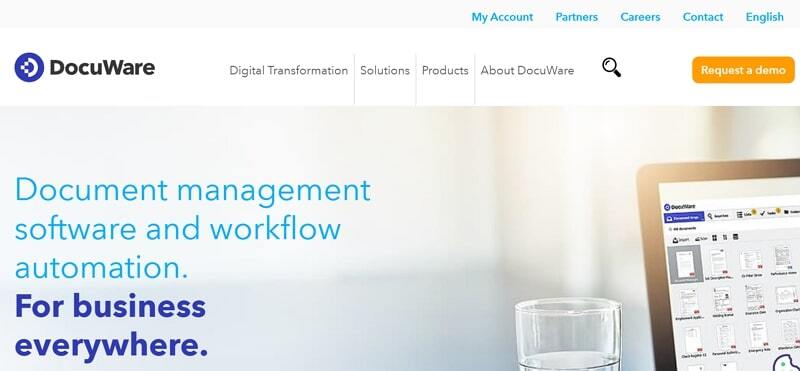cloud based document management system - docuware